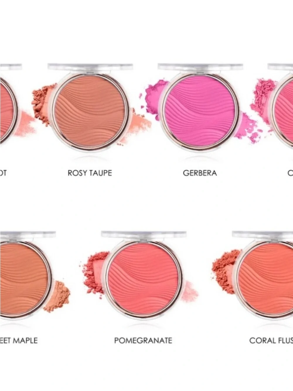 Seraphine Botanicals Tea + Rose Streak-Free Satin Blush Pomegranate Color - NWT
